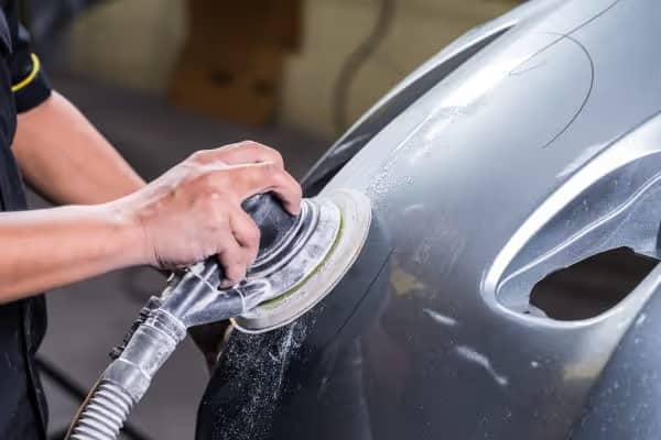 Buffing car